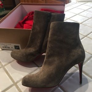 Authentic Louis Vuitton booties.